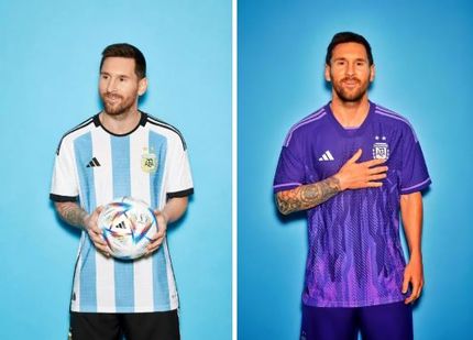 لباس تیم ملی آرژانتین در جام جهانی ۲۰۲۲ رونمایی شد
