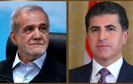 رئیس اقلیم کردستان عراق به رئیس جمهور منتخب تبریک گفت