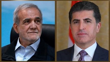 رئیس اقلیم کردستان عراق به رئیس جمهور منتخب تبریک گفت