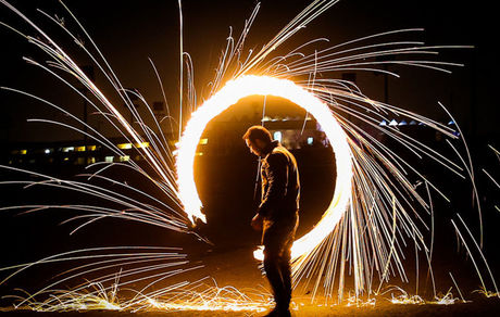 آسیب دیدگی ١٨٩۴ نفر در چهارشنبه آخر سال