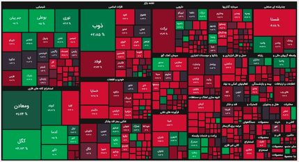 بورس بعد از مدت‌ها افت کرد