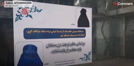 الگوهای طالبان برای حجاب زنان معرفی شد