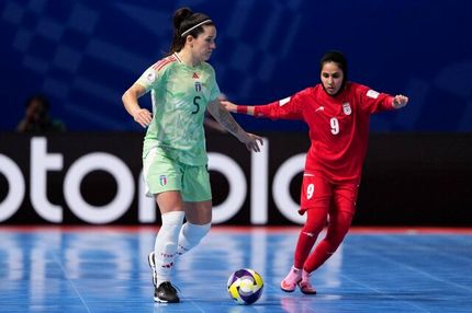 دروازه‌بان گل زد، تیم ملی فوتسال زنان ایران حذف شد