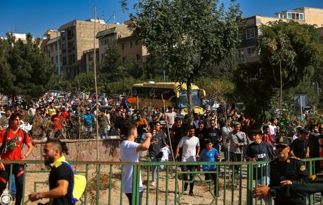 النصر بی خیال تمرین در ورزشگاه آزادی شد