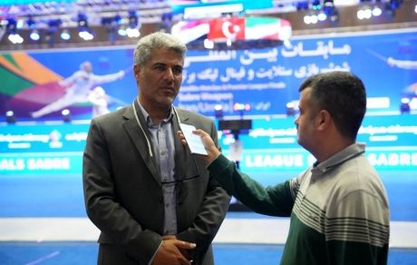 رئیس فدراسیون شمشیربازی: بدنبال ارتقای سطح مسابقات ستلایت و برگزاری با تیم‌های بیشتر هستیم