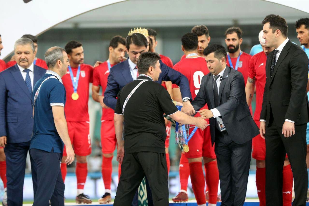 قهرمانی تیم ملی ایران در تورنمنت کافا از دید دوربین
