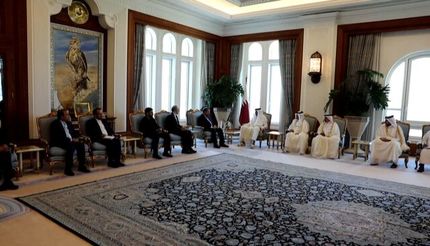 معاون رییس جمهور در دیدار با امیر قطر: راهبرد سیاست خارجی ایران افزایش همکاری با همسایگان است