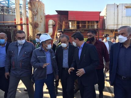 بازدید وزیر صمت از معدن طلای زرشوران