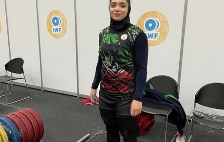 دختر وزنه بردار ایران در گروه B قهرمانی جهان، ششم شد