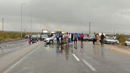 جاده مهم ترانزیتی شرق کشور بدلیل سیل مسدود شد