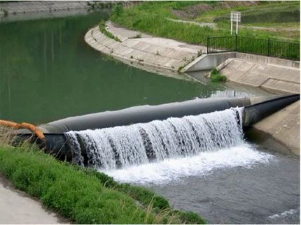 سد لاستیکی سرخرود در مازندران افتتاح شد