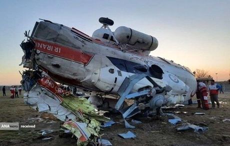 بالگرد سقوط کرده هلال احمر در بافت ۲۴ نفر ظرفیت داشت