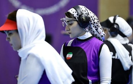 مدال نقره تپانچه ۲۵ متر جام جهانی به بانوی ایرانی رسید