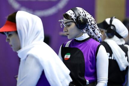 مدال نقره تپانچه ۲۵ متر جام جهانی به بانوی ایرانی رسید