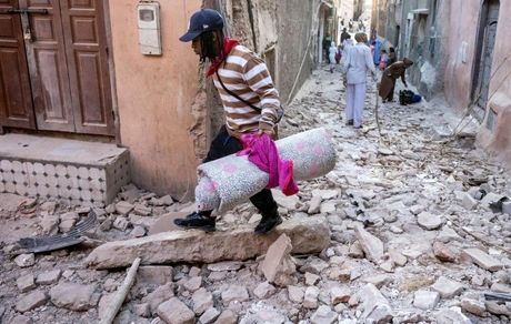 تلفات زلزله شدید مراکش از ۱۰۰۰ تن گذشت