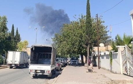 مواضع کردهای ضد ایرانی در سلیمانیه عراق هدف قرارگرفت