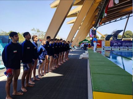 برد بزرگ تیم ملی واترپلو جوانان مقابل قزاقستان