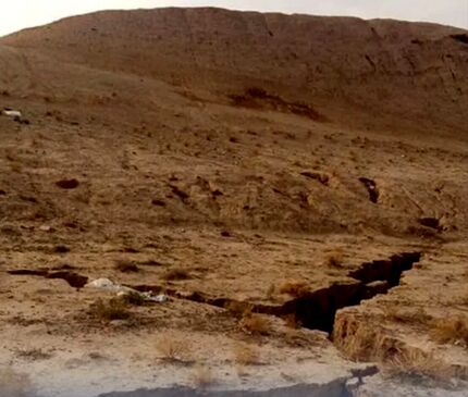 بحران فرونشست در آذربایجان‌شرقی