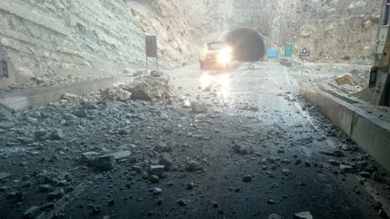 ۱۲ مصدوم در ریزش داربست تونل آزادراه تهران شمال