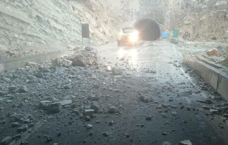 ۱۲ مصدوم در ریزش داربست تونل آزادراه تهران شمال