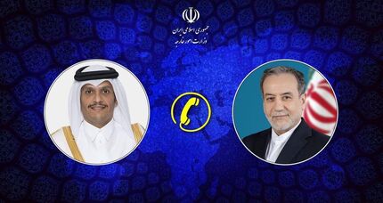 عراقچی با همتای قطری گفت و گو کرد