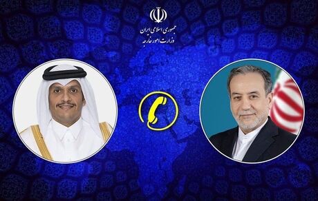 عراقچی با همتای قطری گفت و گو کرد