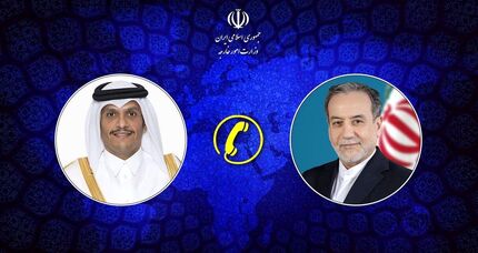 عراقچی با همتای قطری گفت و گو کرد