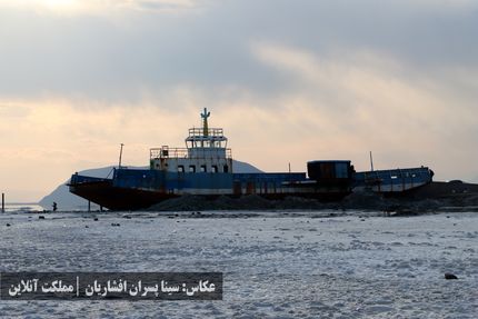 دریاچه ارومیه در دو هفته اخیر باز هم کوچک‌تر شد