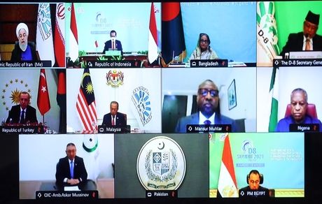 تاکید سران کشور‌های عضو «دی ۸» بر تعمیق همکاری‌ها در مبارزه علیه کووید ۱۹