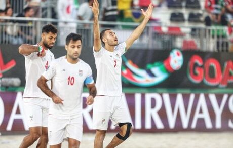 تیم ملی فوتبال ساحلی ایران به فینال جام جهانی نرسید