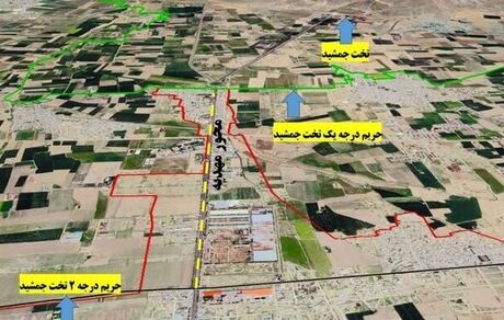 نگرانی‌ها درباره حریم تخت جمشید بررسی شد