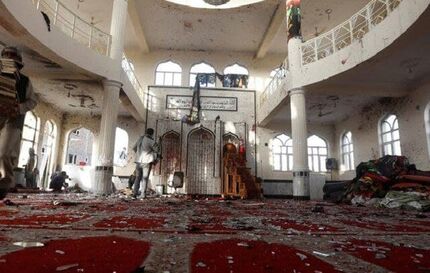داعش حمله به مسجدی در افغانستان را برعهده‌گرفت