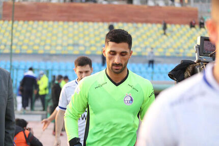 رشید مظاهری با پیراهن مرحوم حجازی مقابل شهرخودرو