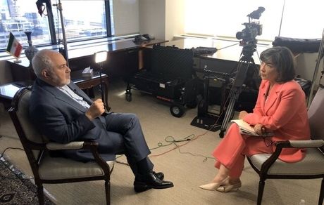 ظریف: با تحریم مجدد بانک مرکزی درهای مذاکره را بستند