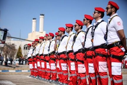 اعزام نیروهای امدادی ایران از خراسان رضوی به افغانستان