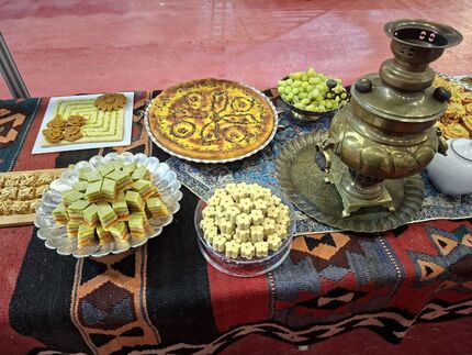 معرفی غذاها و سوغات آذربایجان‌غربی در نمایشگاه و جشنواره غذای وان ترکیه