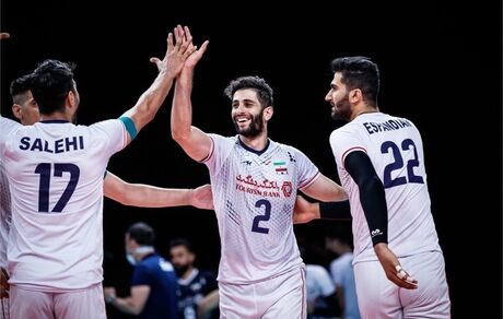ایران فینالیست والیبال قهرمانی آسیا شد