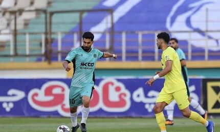دیدار پیکان و ملوان برنده نداشت