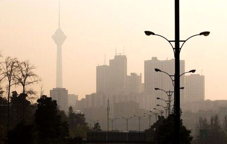 کاهش کیفیت هوای مناطق پرتردد پایتخت طی امروز