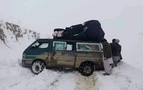 شرایط اضطراری درافغانستان بدلیل بارش شدید برف
