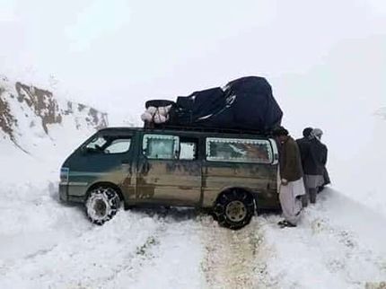 شرایط اضطراری درافغانستان بدلیل بارش شدید برف