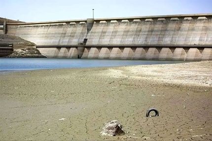 فقط ۳ درصد مخزن سد کرج آب دارد!