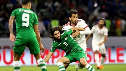 عکس| پوستر صفحه فارسی afc برای دیدار امروز عراق - ایران