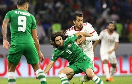 عکس| پوستر صفحه فارسی afc برای دیدار امروز عراق - ایران