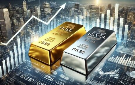 صعود قابل توجه قیمت جهانی طلا و نقره