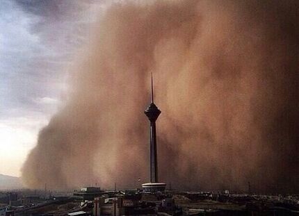 آمار مصدومان طوفان تهران به ۹ نفر رسید