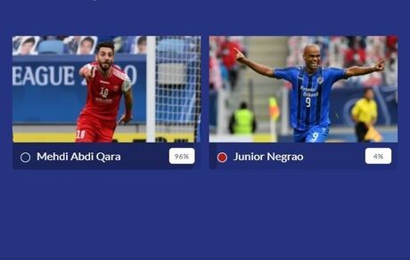 گل مهاجم پرسپولیس برترین گل هفته لیگ قهرمانان آسیا
