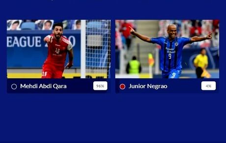 گل مهاجم پرسپولیس برترین گل هفته لیگ قهرمانان آسیا