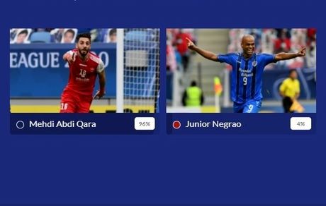 گل مهاجم پرسپولیس برترین گل هفته لیگ قهرمانان آسیا