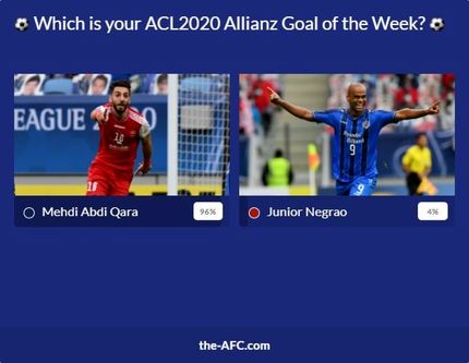 گل مهاجم پرسپولیس برترین گل هفته لیگ قهرمانان آسیا